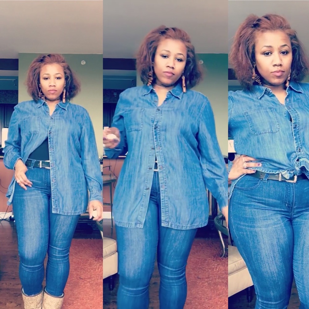 Lovely Denim blouse